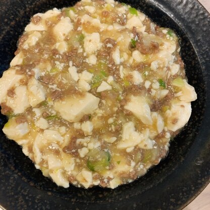 塩麻婆豆腐美味しかったです^ ^素敵なレシピ感謝です！